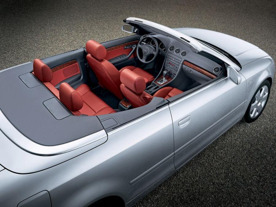 Интерьер Audi A4 2.4 Cabriolet (B6,8H) 2001 года  (WW) (фото 20 из 20)